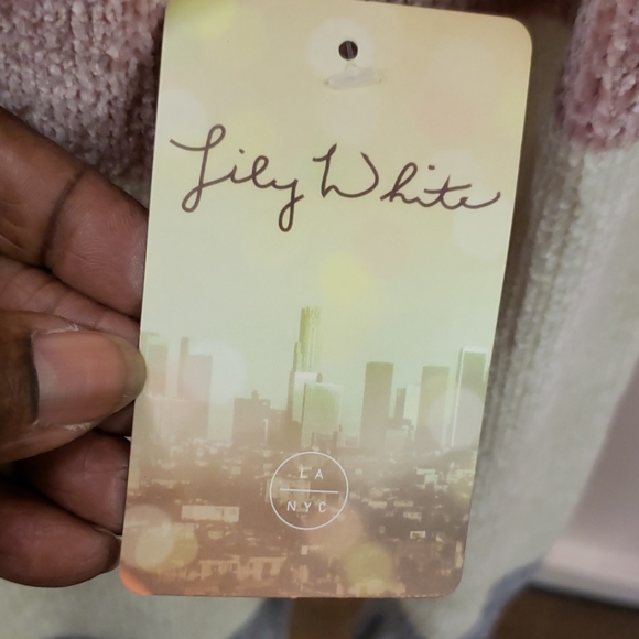 Long sleeve Color Block knit Cardigan - Picture 6 of 6